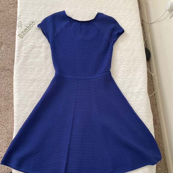 Eliza J Blue Dress Aline Small S - Picture 3 of 4
